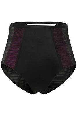 Ulla Popken Damen große Größen Maxislip silbrige Spitze Mikrofaser 821919