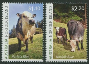 NORFOLK BLUE 2020 - MNH SET OF TWO (BL362) - Picture 1 of 1