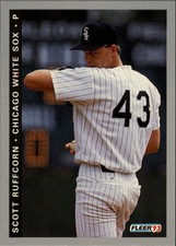 1993 Fleer Final Edition Baseball Card #197 Scott Ruffcorn