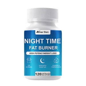 EXTREME WEIGHT LOSS BURNING FAT NIGHT TIME SLIMMING PILL DIET 120 CAPSULES - Picture 1 of 9
