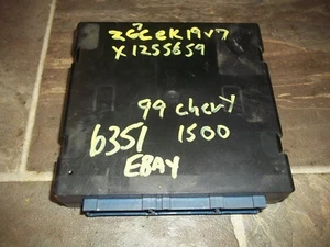 1998-2000 Chevy Silverado 1500 S10 Astro GMC Sierra S15 Body Control Module BCM - Picture 1 of 5