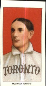 1909-11 T206 Reprint Baseball Card #317 Jim McGinley ML