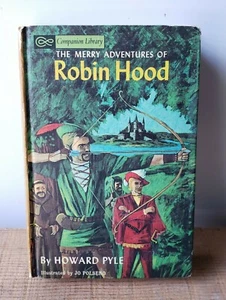 Companion Library Double Book--Robin Hood and The Little Lame Prince HB Vintage - Picture 1 of 8