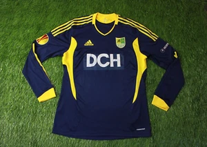 METALIST KHARKIV #7 2011/2012 PLAYER ISSUE FOOTBALL L/S SHIRT TRIKOT AWAY ADIDAS - Bild 1 von 13