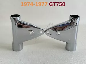Orecchie forcella Suzuki GT750 1974-1976. Su GT 750 Le Mans Supporto Faro St... - Foto 1 di 18
