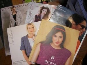 Vintage 5 Pattern Assorted Book Lot ~ Adult ~ Women - Imagen 1 de 6