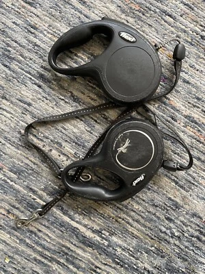 Пара классических выдвижных поводков для собак FLEXI (количество 2) - Изображение 1 из 4