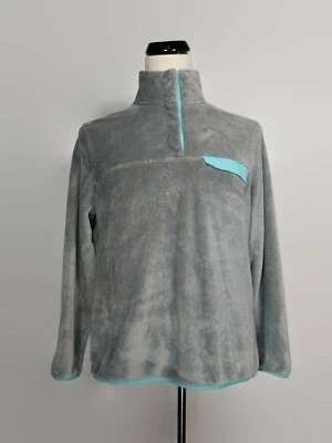 Jachs Gray Fleece Pullover 1/2 Zip Long Sleeve Sweater Size L - Image 1 of 3