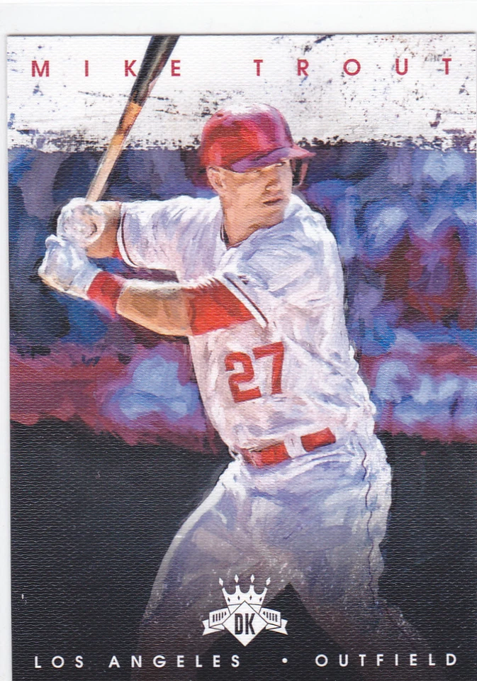 2016 Panini Diamond Kings #91 Mike Trout - Image 1 of 1