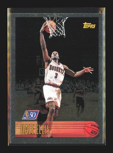 1996 Topps #153 Dale Ellis NBA at 50    Denver Nuggets