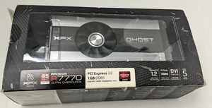 1GB XFX Radeon 7770 GDDR5 PCIe Ghost Technology S# N5H107916 No DVI to VGA adapt - Picture 1 of 12