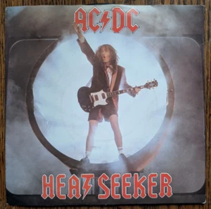 AC/DC Heatseeker 7" single 1988 UK vinyl record HEAVY METAL rock LIVE LP - Picture 1 of 6