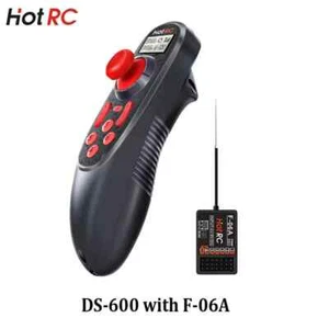 HOTRC DS-600 6 CANALES 2,4 GHz Sistema de Radio Transmisor Control Remoto F-06A - Imagen 1 de 21