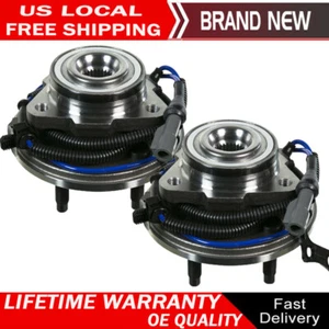 2Pcs Wheel Hub Bearing Front For 2006 07-2010 Ford Explorer Mercury Mountaineer - Foto 1 di 9