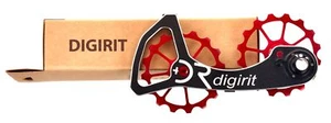 Digirit Ultegra & Dura Ace 9000 Red Oversize Pullys Wheel Kit NIB - Stainless - Picture 1 of 6