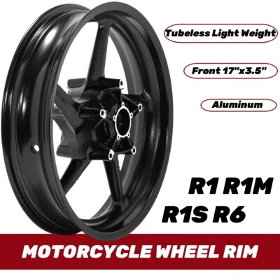 17" Front Wheel Rim for Yamaha YZF R1 R1M 2015-2022 2016 YZF R6 2018 2019 2020 Foto 1 de 4