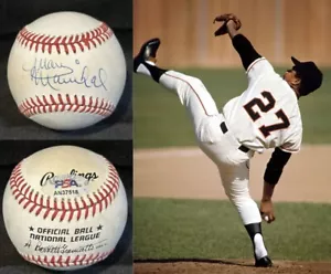 ๐ฉ๐ด PSA DNA Juan Marichal Signed โ๏ธ ONL Baseball Giants Legendary Hall Of Famer - Picture 1 of 3