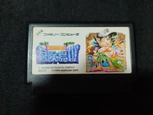 Nintendo Famicom Software Takahashi Meijin's Adventure Island IV Used 1994 Japan - Picture 1 of 12
