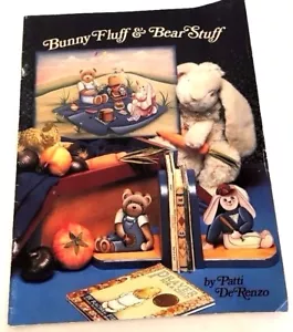 Coniglio lanugine e orso roba Patti DeRenzo Tole libro modello decorativo - Foto 1 di 9