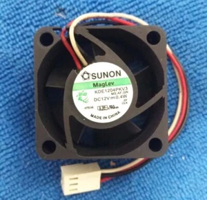 Sunon MagLev KDE1204PKV3 MS.AF.GN 3pin DC12V 0.4W 40*40*20MM SILENT FAN - Bild 1 von 3
