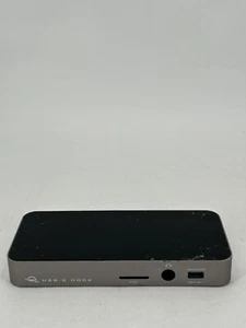 OWC 10-Port USB-C Dock with Mini DisplayPort to HDMI 4K Adapter 2016-18 MacBook - Picture 1 of 7