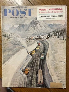 1960 Saturday Evening Post February 6 - Snoqualmie Pass; Grace Kelly; WVA; Stout - Bild 1 von 11