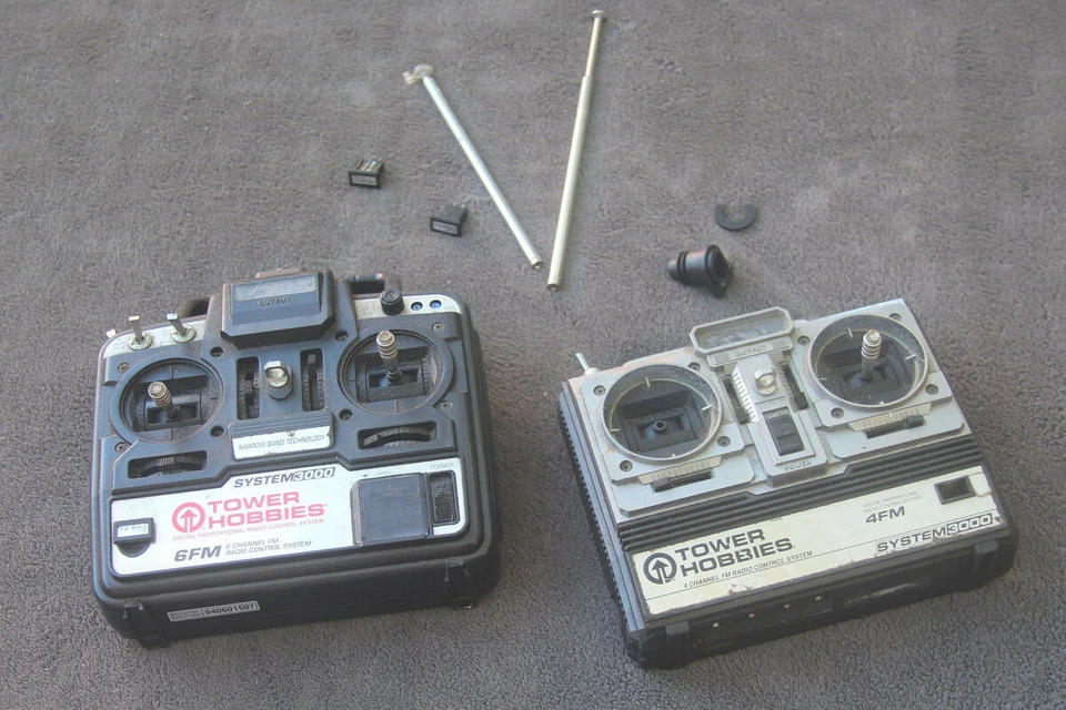 Vintage RC Controller Tower Hobbies Remote Controllers ASIS from Old Shop GO - Image 1 of 4