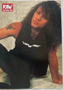 JON BON JOVI - 1990 Full page UK magazine poster - Picture 1 of 1