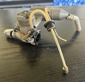 O.S. Motor de avión Max 46 LA de dos tiempos Nitro RC con silenciador E3030 - Imagen 1 de 7