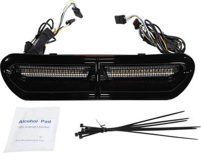 Insertos de ventilación LED dinámicos personalizados Dynamics - negro brillante con CD-VENT-AW2-BB Foto 1 de 4