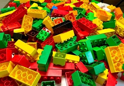 Lego Duplo • 100 Steine  • Bausteine • bunt gemischt Grundbausteine - Bild 1 von 3