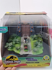 Jada Jurassic Park 30th Anniversary Diorama Nano Scene Set Die-Cast Vehicles NEW - Picture 1 of 7