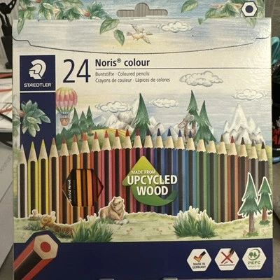 Staedtler 185 C24 Noris 24 Colour Colouring Pencil - Assorted Colours New ❤️🎁 - Image 1 of 3