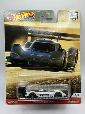 Литой автомобиль Hot Wheels Premium Car Culture Volkswagen ID R - 1:64 Real Riders - Изображение 1 из 4