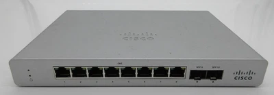 Cisco Meraki MS120-8 8-Port Gigabit Ethernet Switch 2-SFP - Unclaimed - Image 1 of 3