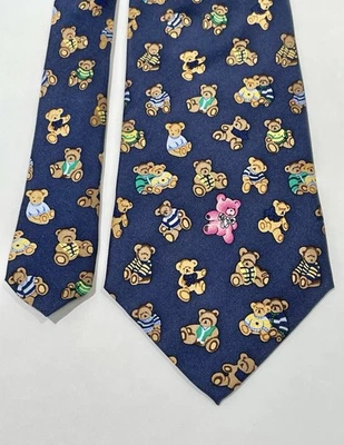 Масонский 32 градуса 100% шелк галстук масонов синий плюшевый медведь Alynn шеи - Изображение 1 из 4