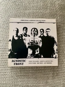 AGNOSTIC FRONT - ORIGINAL ALBUM COLLECTION (5 x CD BOX SET 2016) CENTURY MEDIA - Picture 1 of 1