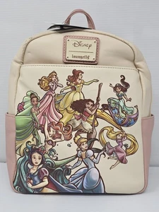Mini zaino Disney Loungefly principessa schizzo Cenerentola Aurora Moana Belle - Foto 1 di 19