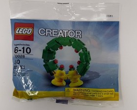 LEGO 30028 Creator Holiday Wreath Christmas Stocking Stuffer New Sealed Retired