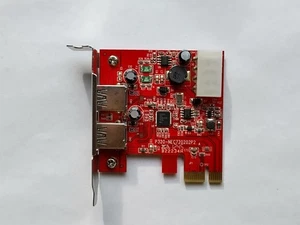 PCI-E to USB 3.0 ExpansionsCard, 2x USB 3.0, low profile - Bild 1 von 3