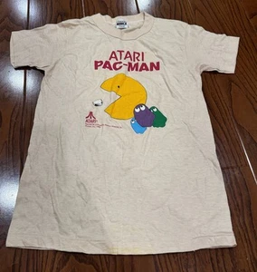 vtg 1982 Atari Pac-Man original T Shirt Youth Size Large - Picture 1 of 8