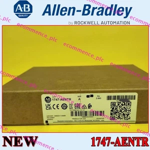 1747-AENTR New PLC-AB-AB SLC Ethernet Communication Adapter Module 1747 AENTR US - Picture 1 of 3