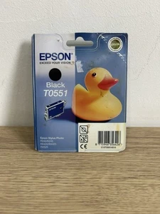 CARTUCHO DE TINTA NEGRO GENUINO AUTÉNTICO EPSON T0551 C13T05514010 - Imagen 1 de 5