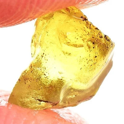 TOP IF FLAWLESS 1.90ct NATURAL100% UNHEATED YELLOW MALI GARNET ROUGH SPECIMEN NR - Image 1 of 3