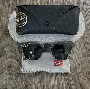 Ray-Ban Rb3016 1367 B1 Clubmaster GLÄSER GRÖSSE 49 dunkelgrau - Bild 1 von 1