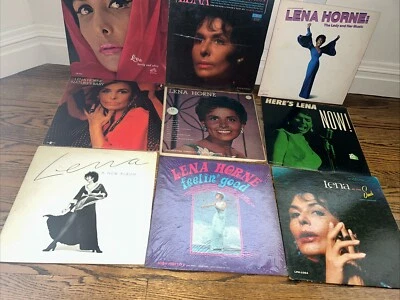 Lot of 9 Vintage LENA HORNE LP'S Vinyl Records Albums Feelin Good Foto 1 de 4