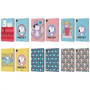 OFFICIAL PEANUTS SNOOPY DECO DREAMS LEATHER BOOK WALLET CASE FOR APPLE iPAD - Picture 1 of 12