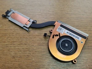 Véritable moteur ventilateur refroidissement CPU Dell Latitude 7400 et dissipateur thermique 0HCYN0 AT2EE001ZVL - Photo 1/3