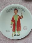 Norman Rockwell Plate Christmas Marvel 1994 6-1/2" Collector Vintage COA
