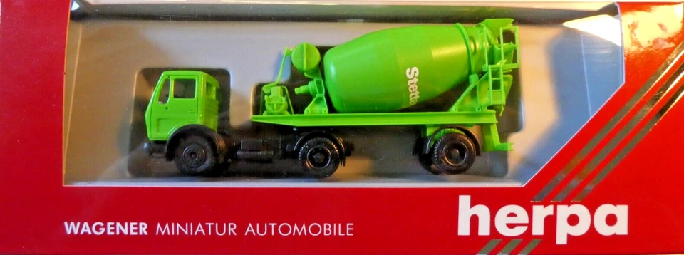 Herpa H0 806037 Autocarro Betoniera Stettner Nuovo IN Conf. Orig. - Immagine 1 di 1